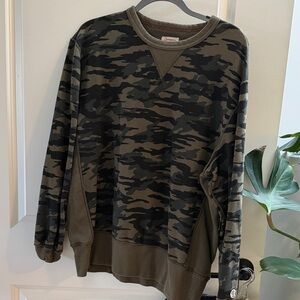 Todd Snyder Camouflage Sweatshirt